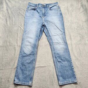 Elizabeth and James Jeans Size 14 The Vintage Straight High Rise Blue Denim